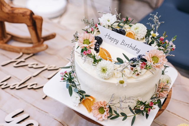 バースデイケーキ